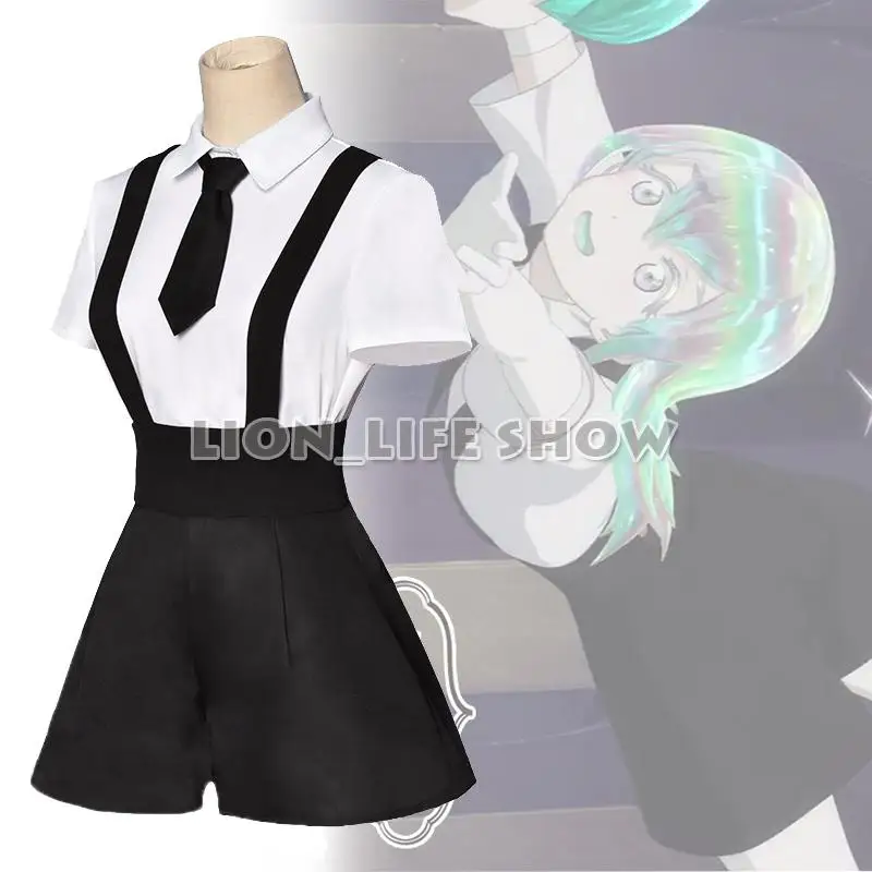 Land of the Lustrous Amethyst Diamond Bort Cosplay Costume Uniform Full Set Suit