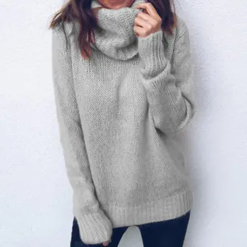 2018 Autumn And Winter Soft Sweater Female Explosion Models Solid Color Long Sleeve Turtleneck Pullo Lady Pink Warm Swaeters
2018 Autumn And Winter Soft Sweater Female Explosion Models Solid Color Long Sleeve Turtleneck Pullo Lady Pink Warm Swaeters
