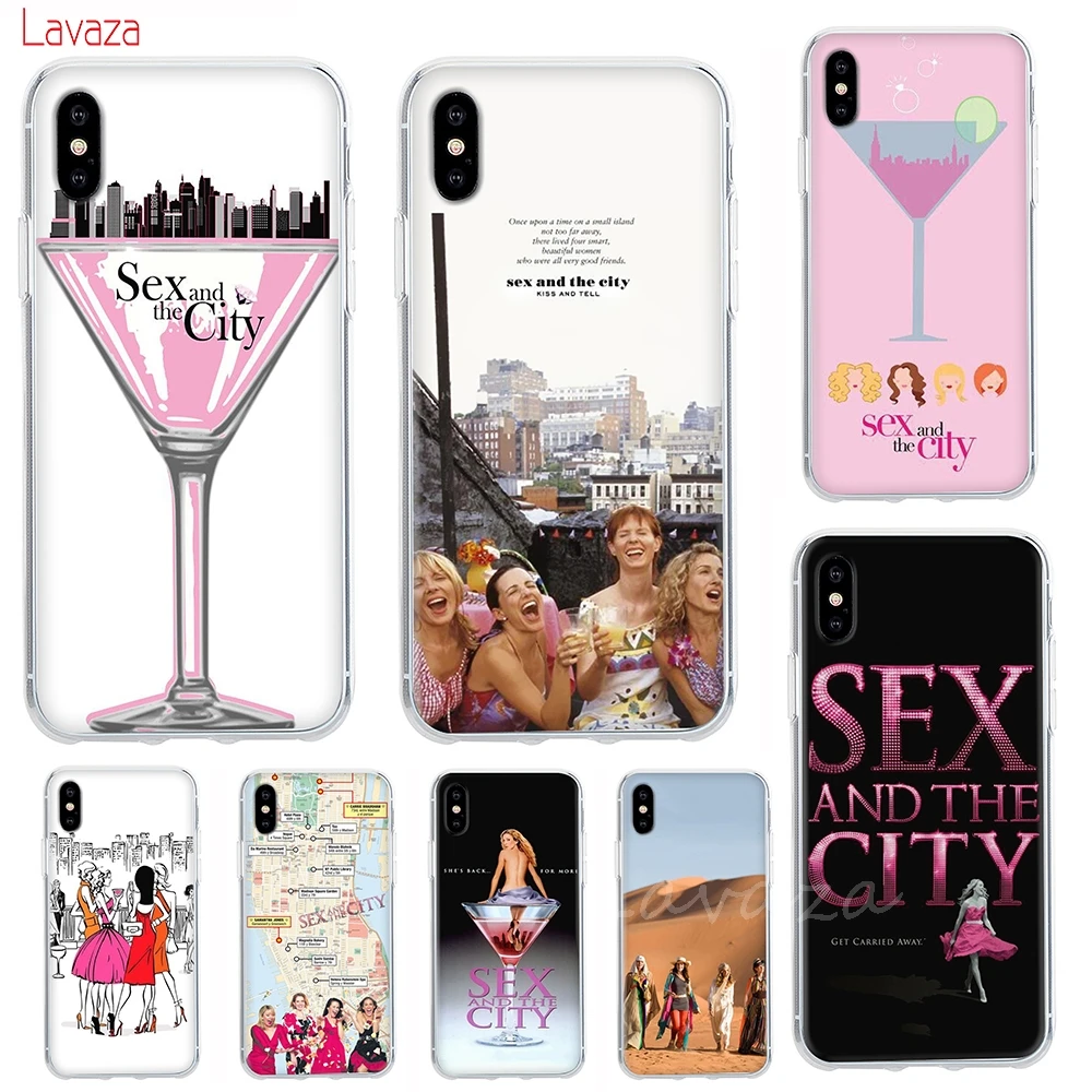 

Lavaza Sex and the City Hard Phone Case for iPhone XS Max XR Cases for Apple iPhone 6 6s 7 8 Plus 4 4S 5C 5 5S SE Cover