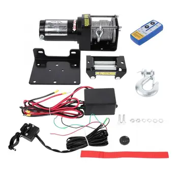 Cars Auto Towing Trailer 3000lbs Electric Recovery Winch 12V Wire Remote Control Kit for Truck SUV ATV Tow Boat Trailer car
Cars Auto Towing Trailer 3000lbs Electric Recovery Winch 12V Wire Remote Control Kit for Truck SUV ATV Tow Boat Trailer car