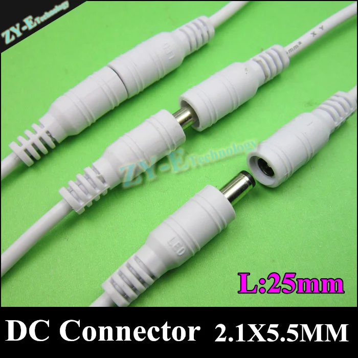 10 pairs 5.5x2.1mm led DC Connector Power supply adapter Male&Female Plug with 15CM Cable for CCTV 3528 5050 Strip power supply
10 pairs 5.5x2.1mm led DC Connector Power supply adapter Male&Female Plug with 15CM Cable for CCTV 3528 5050 Strip power supply