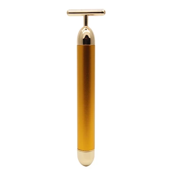 1PCS 24K Golden Energy Face Massager Slim face Facial Massage Tools Bar Face Pulse Firming Skin Beauty Care Massager
1PCS 24K Golden Energy Face Massager Slim face Facial Massage Tools Bar Face Pulse Firming Skin Beauty Care Massager