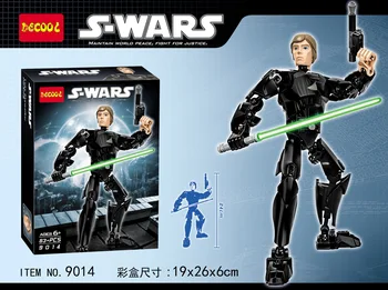 DECOOL 9014 "Star Wars - the force awakens. Skywalker. "83 pcs Legoings 3D DIY Figures toys for children educational
DECOOL 9014 "Star Wars - the force awakens. Skywalker. "83 pcs Legoings 3D DIY Figures toys for children educational