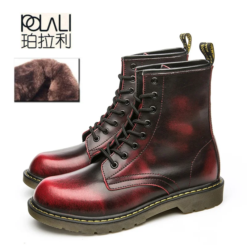 POLALI 2019 men boots winter military black boots men shoes leather Mid-Calf Lace-Up Round Toe high quality size 47
POLALI 2019 men boots winter military black boots men shoes leather Mid-Calf Lace-Up Round Toe high quality size 47