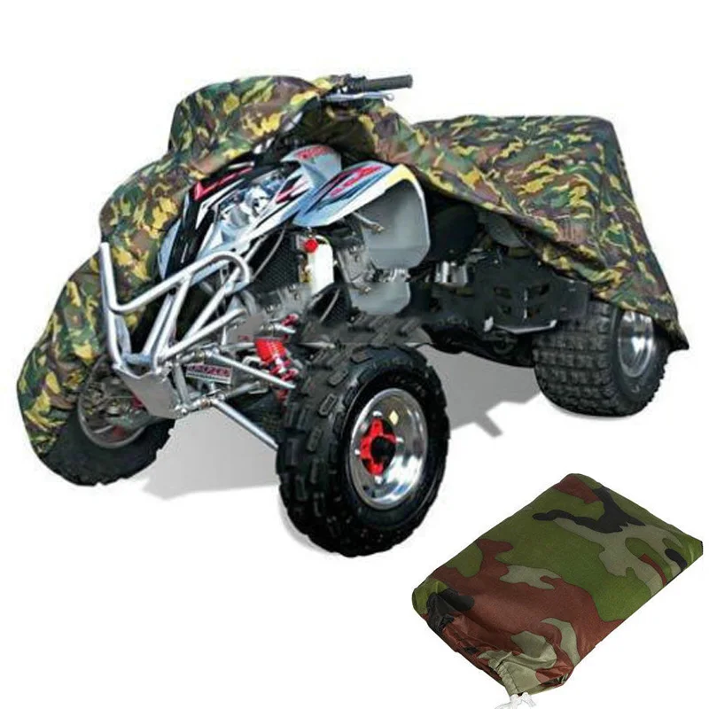 XXXL камуфляж ATV Quad Cover 4-колесный водонепроницаемый пылезащитный подходит для Polaris