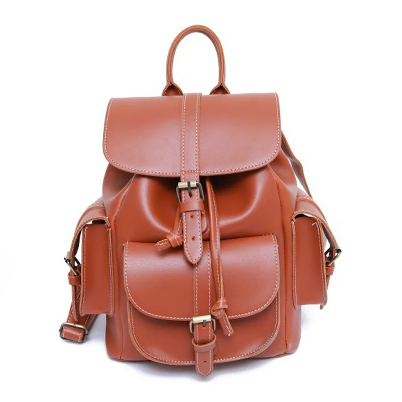 Endpain Retro Hasp Back Pack Bags PU Leather Backpack Women School Bags for Teenagers Girls Luxury Middle Backpacks Famous Brand
Endpain Retro Hasp Back Pack Bags PU Leather Backpack Women School Bags for Teenagers Girls Luxury Middle Backpacks Famous Brand