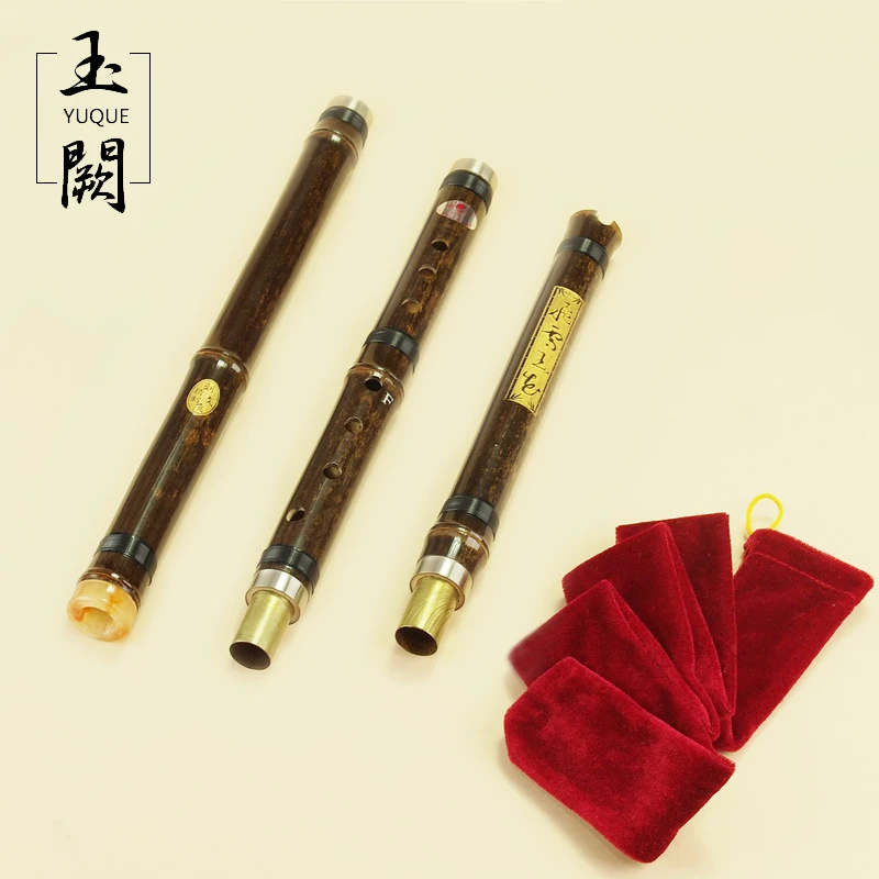 YUQUE Professional Handmade Chinese Vertical Bamboo Flute / Detachable XIAO Musical Instrument Key of G, F (Three Section)
YUQUE Professional Handmade Chinese Vertical Bamboo Flute / Detachable XIAO Musical Instrument Key of G, F (Three Section)