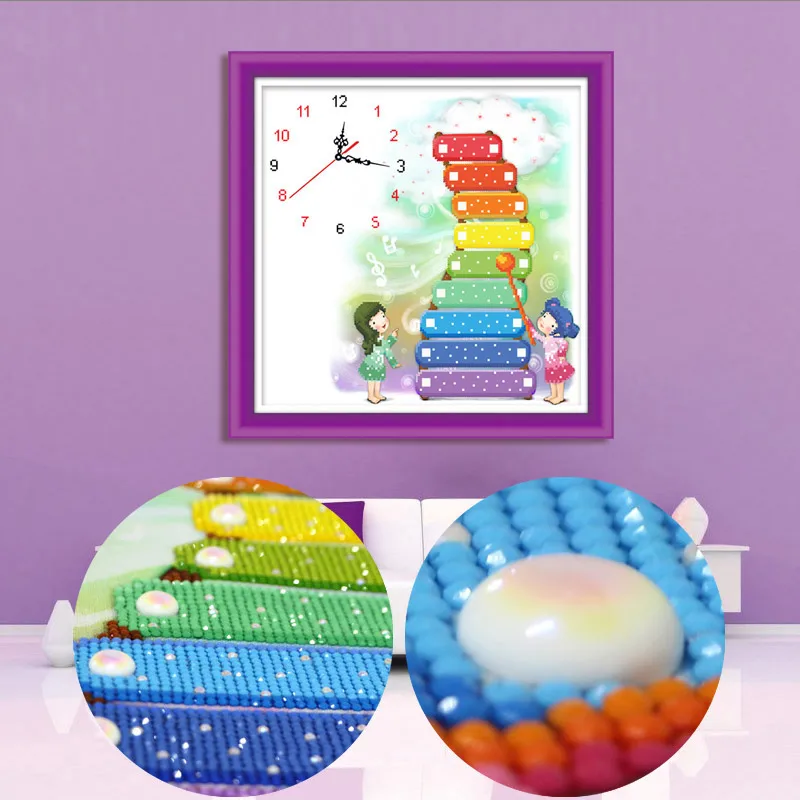 NEWEST specially Shaped drill DIY Diamond Painting Needlework partial Mosaic Diamond embroidery round rhinestones cartoon clock
NEWEST specially Shaped drill DIY Diamond Painting Needlework partial Mosaic Diamond embroidery round rhinestones cartoon clock