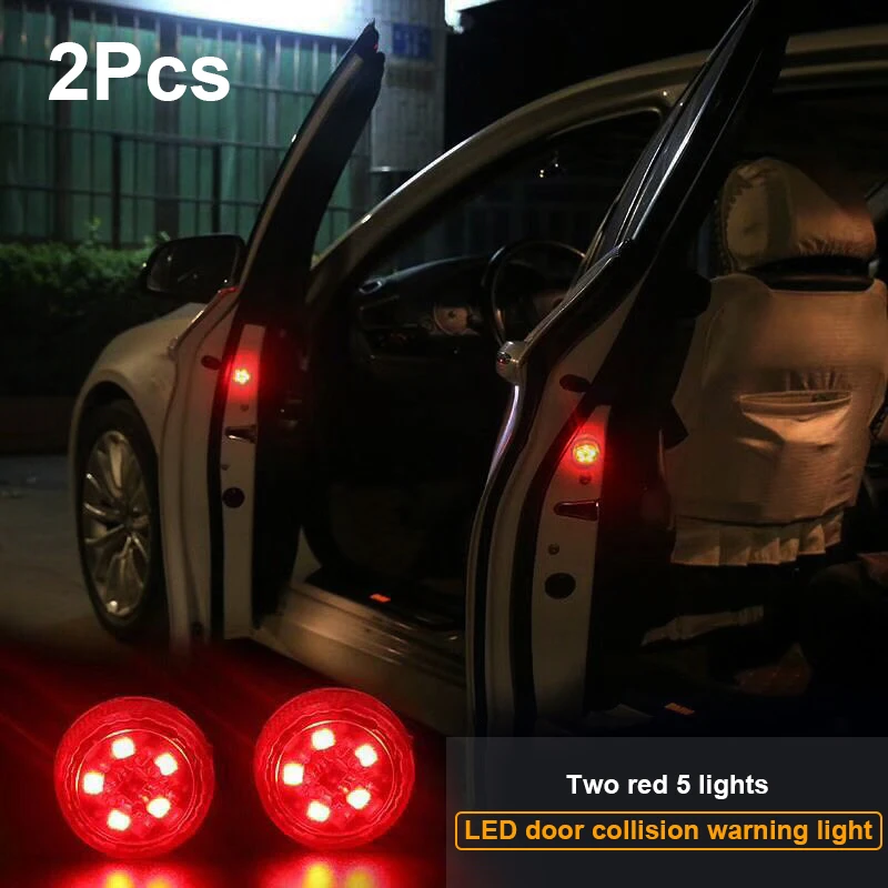 2PCS Red New Anti Collision Car Door Light Strobe Light Rearing Warning Light For Audi Luxel Nissa VW Golf4 5 6 7 PASSAT BMW
2PCS Red New Anti Collision Car Door Light Strobe Light Rearing Warning Light For Audi Luxel Nissa VW Golf4 5 6 7 PASSAT BMW