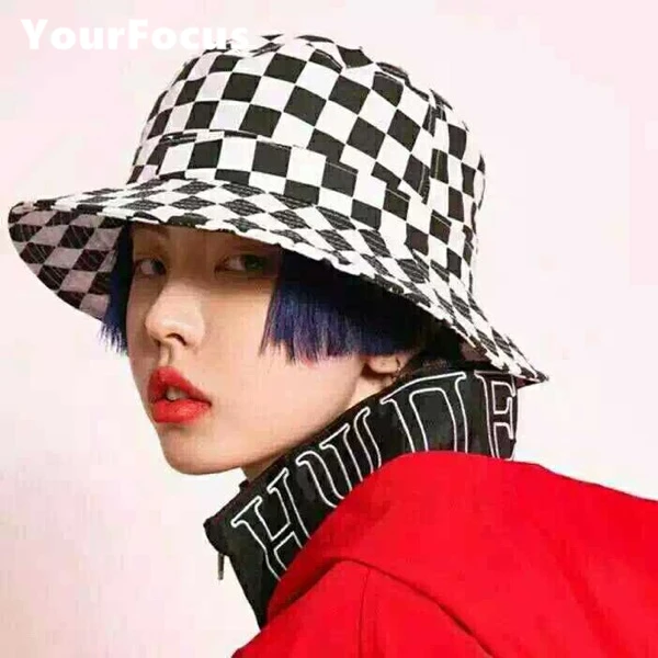 2018 new harajuku hip hop punk rock k pop ulzzang black white plaid checkerboard bucket hats lovers hat
2018 new harajuku hip hop punk rock k pop ulzzang black white plaid checkerboard bucket hats lovers hat
