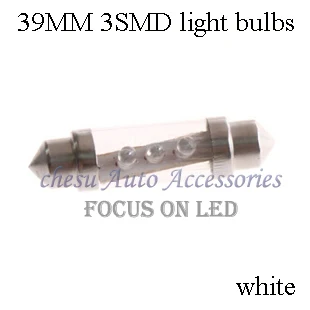 Фото 2012 новый стиль 10 шт. 39 мм 3SMD светодиодный светильник лампы 0 5 Вт авто для чтения