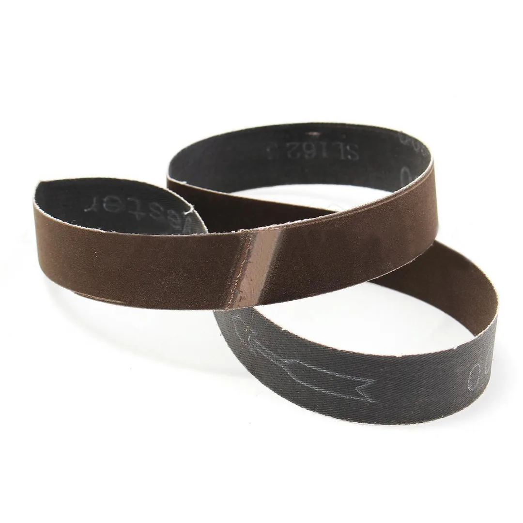 6pcs 1''x30'' 180/240/320/400/600/800Grit Sanding Belts Set Sander Power Tools 25*762mm