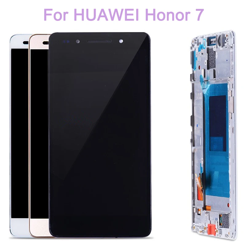 5.2"OTMIL 4G LTE LCD For HUAWEI Honor 7 Display Touch Screen Digitizer with Frame for Huawei Honor 7 LCD Honor7 Replacement
5.2"OTMIL 4G LTE LCD For HUAWEI Honor 7 Display Touch Screen Digitizer with Frame for Huawei Honor 7 LCD Honor7 Replacement