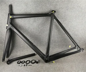 Top sale 16 colors T1000 3K CARROWTER C60 carbon road bike frame With 48/50/52/54/56cm BB386 Matte/Glossy bicycle Frameset
Top sale 16 colors T1000 3K CARROWTER C60 carbon road bike frame With 48/50/52/54/56cm BB386 Matte/Glossy bicycle Frameset