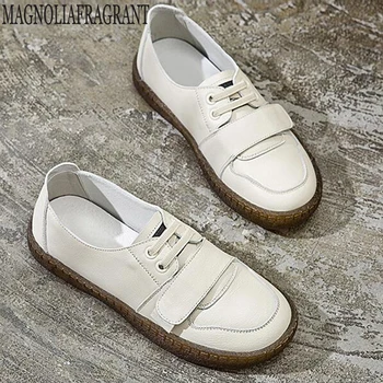 Retro Handmade Genuine Leather Loafers Flat Shoes Women Spring Round Toe Soft Slip-On Casual Lady Flat Shoes sapatos mulher c694
Retro Handmade Genuine Leather Loafers Flat Shoes Women Spring Round Toe Soft Slip-On Casual Lady Flat Shoes sapatos mulher c694