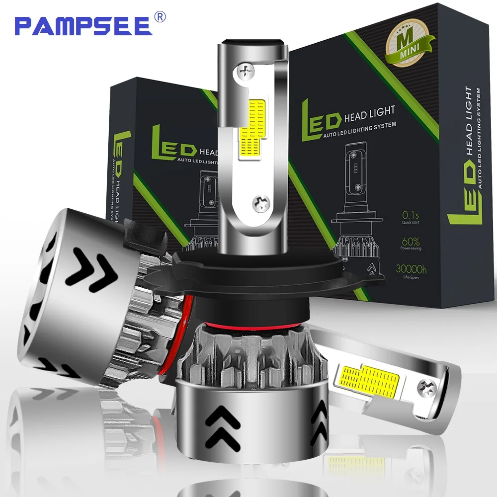 PAMPSEE Mini6 Car Headlight Led H7 H1 9006 hb4 9005 hb3 H11 H4 LED Bulb Super Bright Automobiles Lights COB Lamp 12v 80W 6000K
PAMPSEE Mini6 Car Headlight Led H7 H1 9006 hb4 9005 hb3 H11 H4 LED Bulb Super Bright Automobiles Lights COB Lamp 12v 80W 6000K