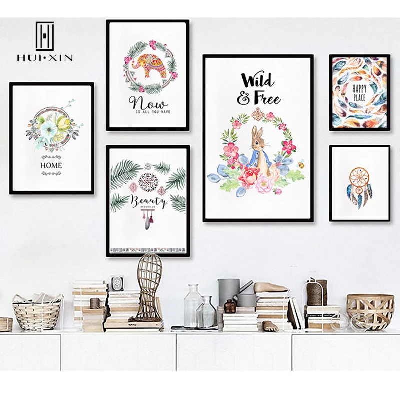 Sweet Home Wall Decor Free Combination Nature View Happy Life Rabbit Surrounded with Flowers Artistic Design Beautiful Painting
Sweet Home Wall Decor Free Combination Nature View Happy Life Rabbit Surrounded with Flowers Artistic Design Beautiful Painting