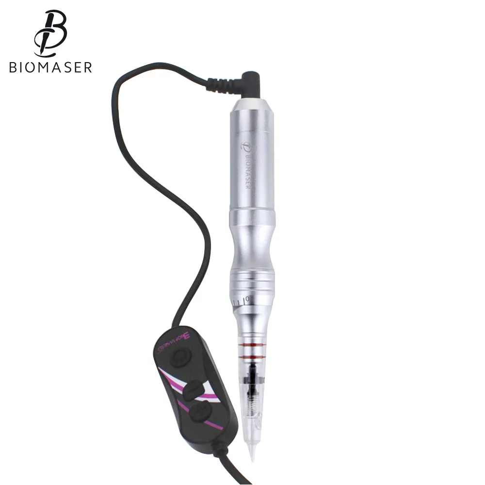 Biomaser HP-500 Permanent Makeup Machine Tattoo Pen for Eyebrow/Eyeline/Lips Electric Stable Durable Tattoo Gun dermografo Car
Biomaser HP-500 Permanent Makeup Machine Tattoo Pen for Eyebrow/Eyeline/Lips Electric Stable Durable Tattoo Gun dermografo Car