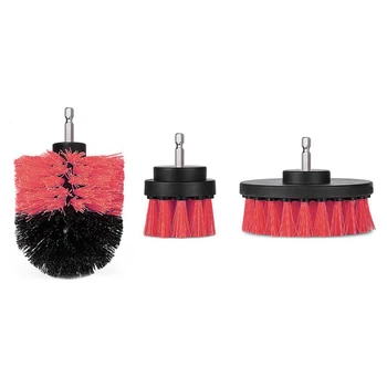 3 Pcs/Set Drill Brush Kit Tub Cleaner Scrubber Cleaning Tool Brushes for Tile Grout Car Boat RV H99F
3 Pcs/Set Drill Brush Kit Tub Cleaner Scrubber Cleaning Tool Brushes for Tile Grout Car Boat RV H99F