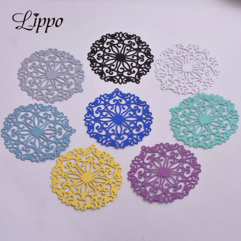30pcs AA2599 47mm*49mm Painted Big Charms Filigree Flower Earrings Pendants Connectors HYperbole Earrings Embellishment bijoux
30pcs AA2599 47mm*49mm Painted Big Charms Filigree Flower Earrings Pendants Connectors HYperbole Earrings Embellishment bijoux
