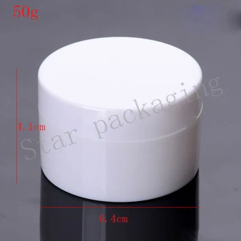 (30pcs/lot)50g/100g white empty plastic bottles PP cream mask bottles of packaging cans for packaging cosmetics empty bottle
(30pcs/lot)50g/100g white empty plastic bottles PP cream mask bottles of packaging cans for packaging cosmetics empty bottle