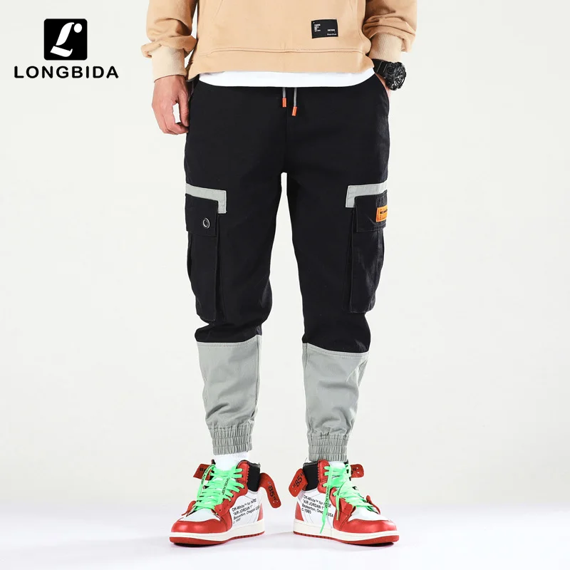 New Men Casual Cargo Pants Streetwear Hip Hop Splice Men's Joggers Pants High Street Harem Pant Men Trousers
New Men Casual Cargo Pants Streetwear Hip Hop Splice Men's Joggers Pants High Street Harem Pant Men Trousers