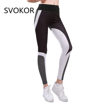 SVOKOR Fitness Women Leggings Polyester Print Mesh Stitching Trousers Breathable Slimming Elasticity Girl Leggings
SVOKOR Fitness Women Leggings Polyester Print Mesh Stitching Trousers Breathable Slimming Elasticity Girl Leggings