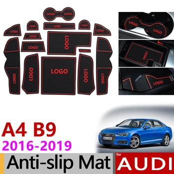 Anti-Slip Rubber Gate Slot Cup Mat for Audi A4 B9 2016 2017 2018 2019 A4 8W RS4 S4 S line RS 4 Interior Accessories Car Stickers
Anti-Slip Rubber Gate Slot Cup Mat for Audi A4 B9 2016 2017 2018 2019 A4 8W RS4 S4 S line RS 4 Interior Accessories Car Stickers