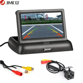 JMCQ 4.3inch Car Monitors TFT LCD Car Rear View monitor Display Parking Rearview System + Backup Reverse Camera Support DVD
JMCQ 4.3inch Car Monitors TFT LCD Car Rear View monitor Display Parking Rearview System + Backup Reverse Camera Support DVD