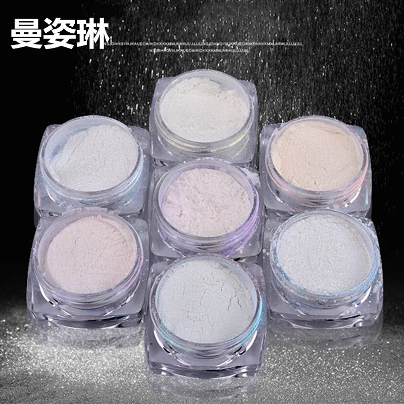 Новый Oyster shell whiting Shimmer Русалка жемчуг набор глитеров для ногтей сияющая оболочка