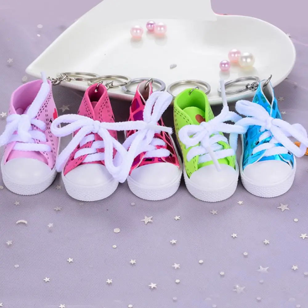 New Fashion Mini Simulation Canvas Shoes Cool 3D Keyring Keychain For Women Girl Souvenir Gift Accessories
New Fashion Mini Simulation Canvas Shoes Cool 3D Keyring Keychain For Women Girl Souvenir Gift Accessories
