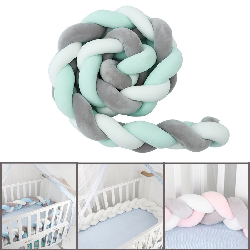 1Pcs 1M/2M/3M Newborn Baby Bed Bumper Crib Bumper Knot Newborn Baby Handmade Nodic Knot Newborn Bed Bumper Infant Room Decor
1Pcs 1M/2M/3M Newborn Baby Bed Bumper Crib Bumper Knot Newborn Baby Handmade Nodic Knot Newborn Bed Bumper Infant Room Decor