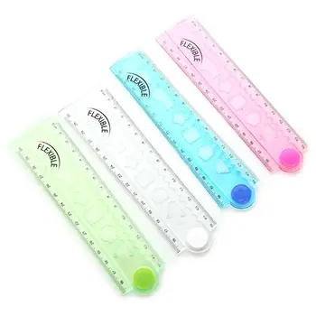 30cm Korean Flexible Folding Ruler Multifunction Plastic Drawing Rulers Office School Stationery Students Kids Gifts #723
30cm Korean Flexible Folding Ruler Multifunction Plastic Drawing Rulers Office School Stationery Students Kids Gifts #723