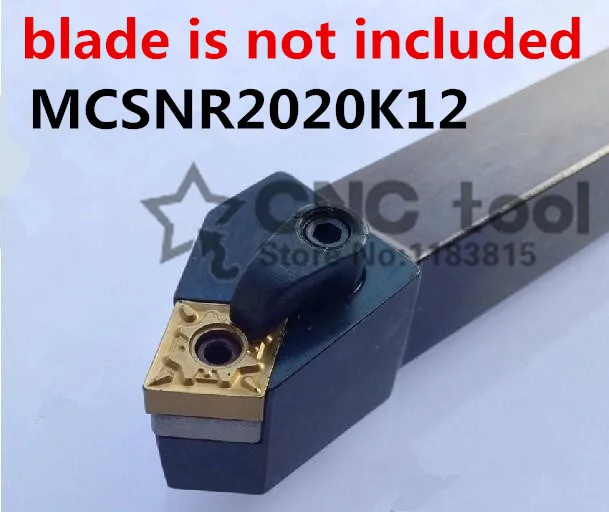 MCSNR2020K12 CNC Turning Tool Holder External Turning Tool Metal Lathe Cutting Tools MCSNR/L type
MCSNR2020K12 CNC Turning Tool Holder External Turning Tool Metal Lathe Cutting Tools MCSNR/L type