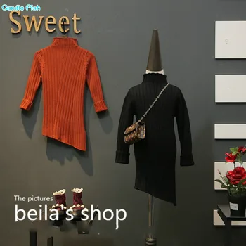 children's clothing 2020 winter new girls semi-high collar irregular hem wild base long version of knitted bottoming sweater
children's clothing 2020 winter new girls semi-high collar irregular hem wild base long version of knitted bottoming sweater