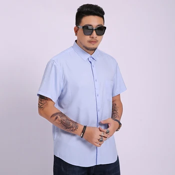 2019 New 8XL 7XL 6XL Summer new men short-sleeved shirts business casual men's large size print Business Casual work clothes
2019 New 8XL 7XL 6XL Summer new men short-sleeved shirts business casual men's large size print Business Casual work clothes