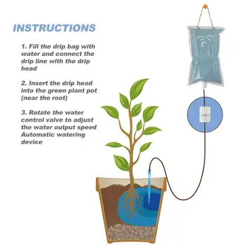 Automatic Watering Device Control Valve Opening Plant Drip Irrigation Device Suitable for Traveling Home Potted Plants Waterer S
Automatic Watering Device Control Valve Opening Plant Drip Irrigation Device Suitable for Traveling Home Potted Plants Waterer S