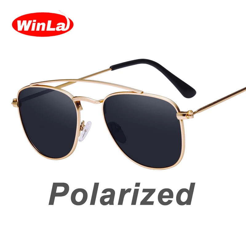 Winla 100%HD Polarized Sunglasses Unisex Metal Double Beam Design Mirror Ultra Light Retro Style Goggles UV400Lens Oculos WL1017
Winla 100%HD Polarized Sunglasses Unisex Metal Double Beam Design Mirror Ultra Light Retro Style Goggles UV400Lens Oculos WL1017