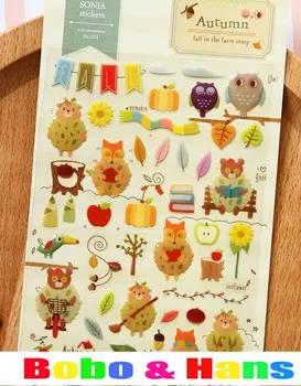New 1 pcs/set funny autumn style PVC sticker Scrapbooking Decoration label Wholesale
New 1 pcs/set funny autumn style PVC sticker Scrapbooking Decoration label Wholesale