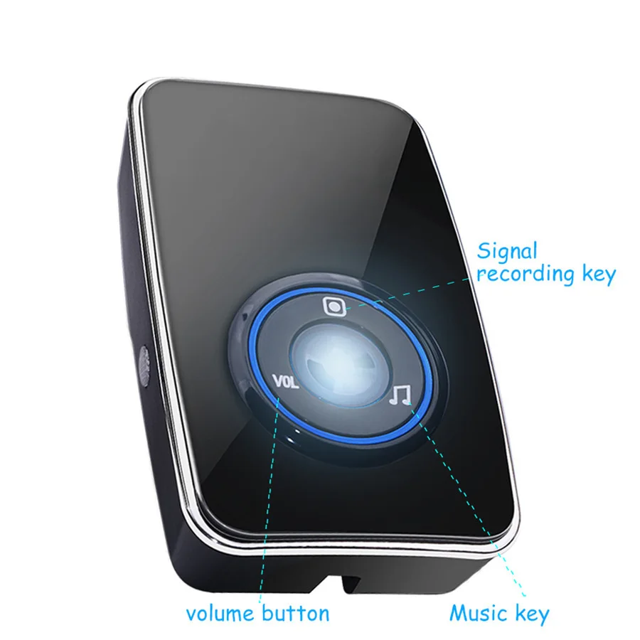 SMATRUL Accessories self powered Waterproof no battery button Wireless DoorBell EU plug Receiver home smart Cordless Door Bell
SMATRUL Accessories self powered Waterproof no battery button Wireless DoorBell EU plug Receiver home smart Cordless Door Bell