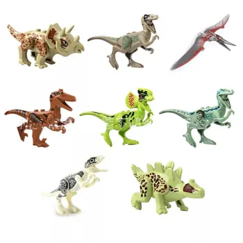 Small Size Jurassic Dinosaur Set T-Rex IndoRaptor Velociraptor Triceratops Figure Toy Building Block
Small Size Jurassic Dinosaur Set T-Rex IndoRaptor Velociraptor Triceratops Figure Toy Building Block