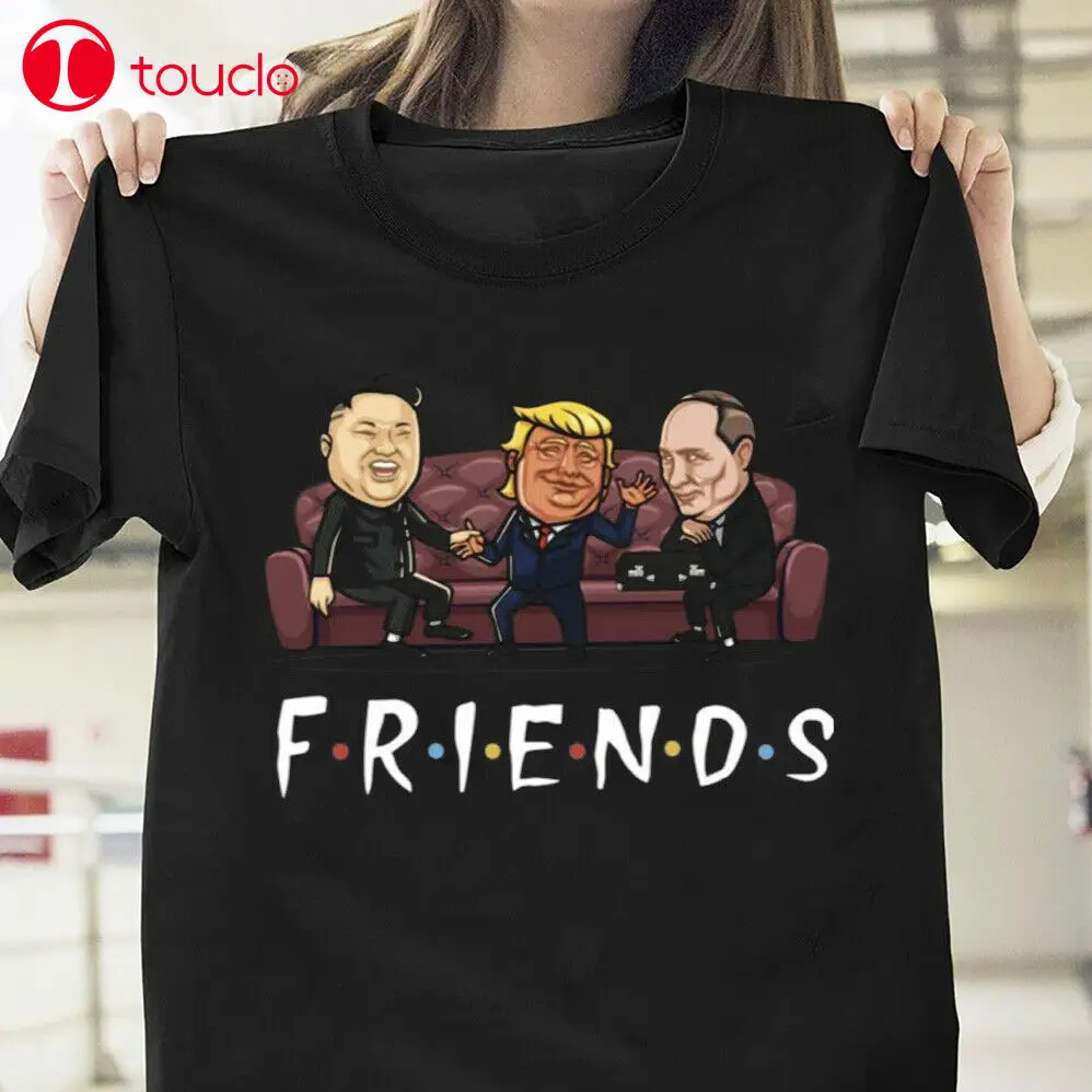 Newest 2019 Men T-Shirt Fashion Funny Friend Trump Putin Kim T Shirt Black Cotton Men Sweatshirts
Newest 2019 Men T-Shirt Fashion Funny Friend Trump Putin Kim T Shirt Black Cotton Men Sweatshirts