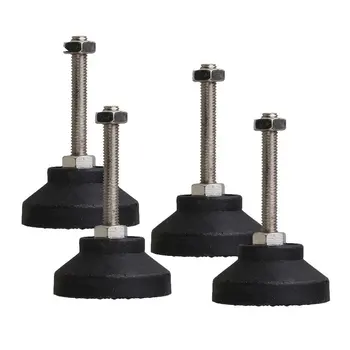 4PCS Black 50mm Dia Nylon Bass M8 x 53mm Thread Screw On Type Adjustable Levelling Feet Furniture Glide Pads
4PCS Black 50mm Dia Nylon Bass M8 x 53mm Thread Screw On Type Adjustable Levelling Feet Furniture Glide Pads