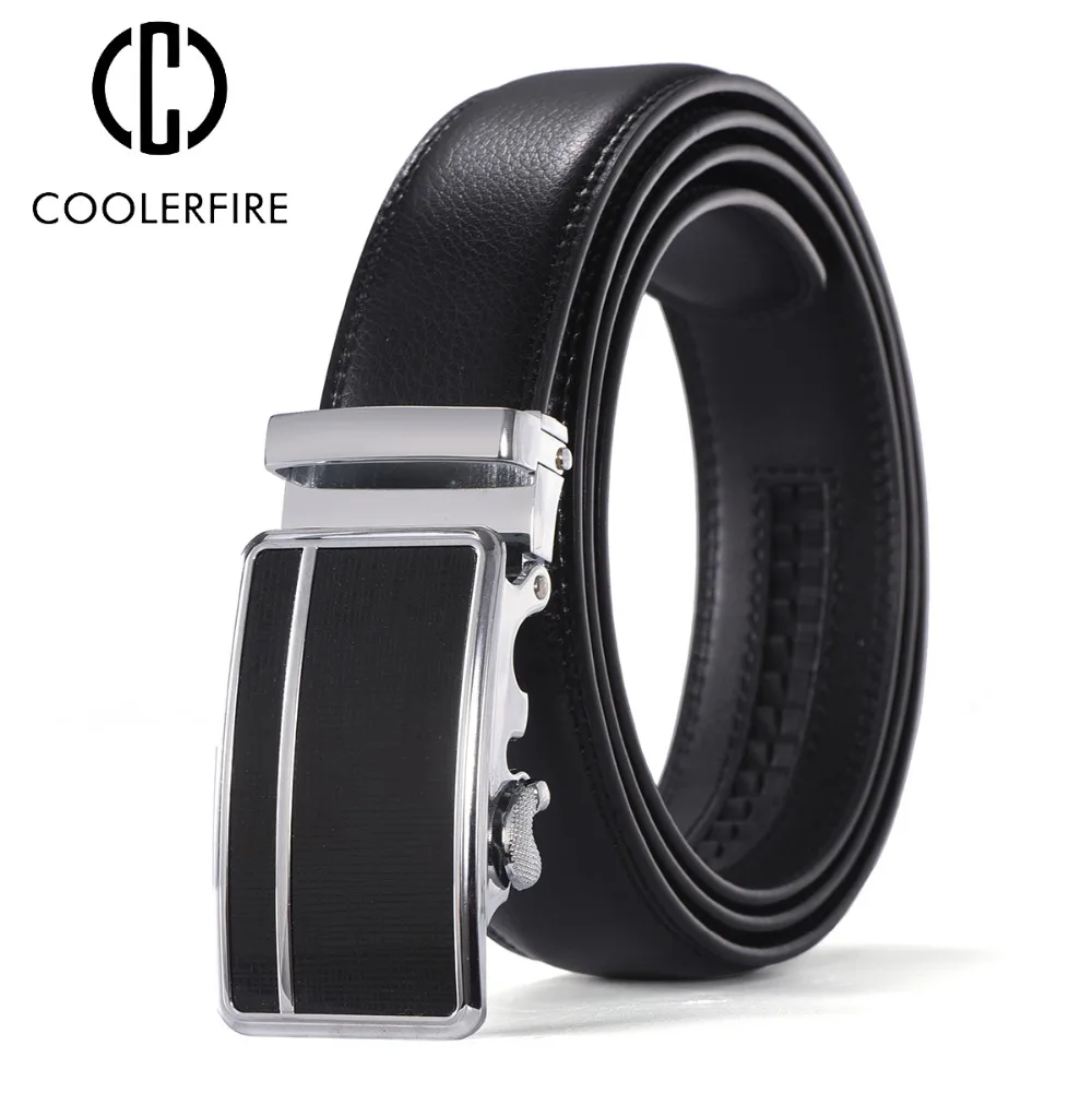 Coolerfire Belts For Men Genuine Leather Cowskin Black Belt Automatic Buckle High Quality Business Male Men's Belts ZD073
Coolerfire Belts For Men Genuine Leather Cowskin Black Belt Automatic Buckle High Quality Business Male Men's Belts ZD073