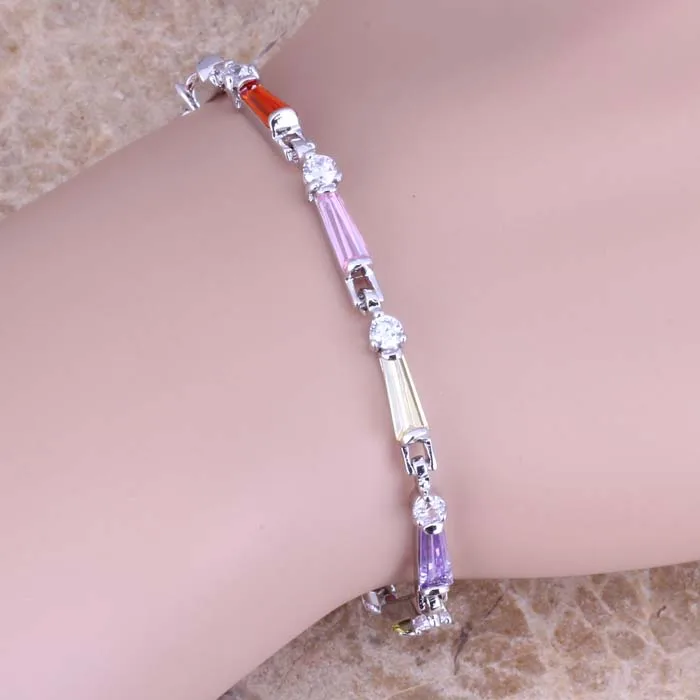Fantastic Multicolor Red Garnet 925 Sterling Silver Link Chain Bracelet 6.5 - 7.5 inch S0582
Fantastic Multicolor Red Garnet 925 Sterling Silver Link Chain Bracelet 6.5 - 7.5 inch S0582