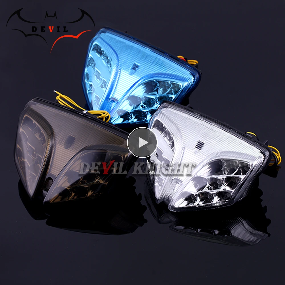 For Suzuki GSXR GSX-R 600 750 2008-2012 K8 K9 Integrated LED Rear Tail Light Turn Signal Motorcycle light Accessories GSX-R 1000
For Suzuki GSXR GSX-R 600 750 2008-2012 K8 K9 Integrated LED Rear Tail Light Turn Signal Motorcycle light Accessories GSX-R 1000