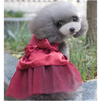 Fashion Pet Cat Dog Tutu Dress Rhinestone Bowknot Puppy Princess Dress Party Dog Dress Wedding Dress Pet Clothes
Fashion Pet Cat Dog Tutu Dress Rhinestone Bowknot Puppy Princess Dress Party Dog Dress Wedding Dress Pet Clothes