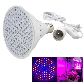 Indoor Led Bulbs With Ac Power Cable 126 Led Plant Grow Light Lamp Adapter Holder Flower Growth Growing For Greenhouse
Indoor Led Bulbs With Ac Power Cable 126 Led Plant Grow Light Lamp Adapter Holder Flower Growth Growing For Greenhouse