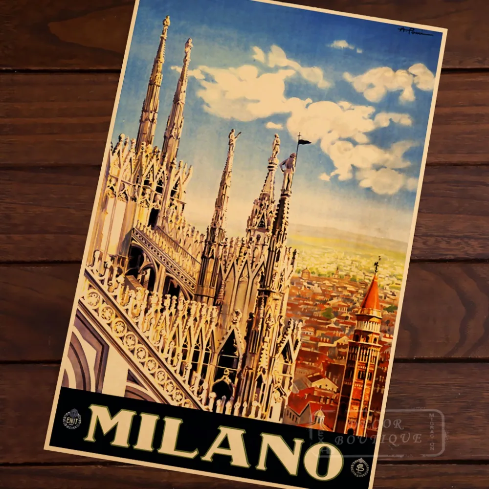 Milan Italy Pop Art Maps Retro Vintage Kraft Travel Poster Canvas DIY Wall Sticker Home Bar Posters Decoration Decor Gift
Milan Italy Pop Art Maps Retro Vintage Kraft Travel Poster Canvas DIY Wall Sticker Home Bar Posters Decoration Decor Gift