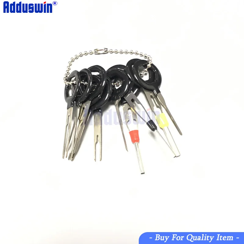 11 pcs Auto Car Plug Circuit Board Wire Harness Terminal Extraction Pick Connector Crimp Pin Back Needle Remove Tool Set
11 pcs Auto Car Plug Circuit Board Wire Harness Terminal Extraction Pick Connector Crimp Pin Back Needle Remove Tool Set
